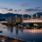 BC Place stadium in Vancouver, Canada, hosting two All Whites matches at the 2026 World Cup